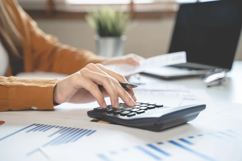 Grafic cu o linie de credit