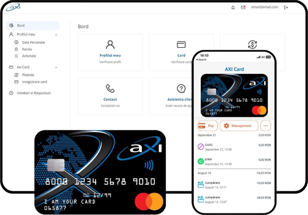3D Secure: siguranta la platile online cu AXI Card