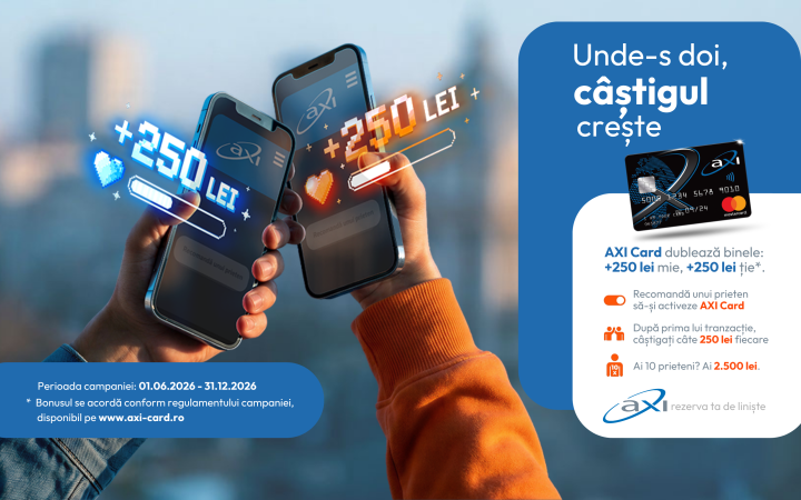 AXI Card premiază faptele bune