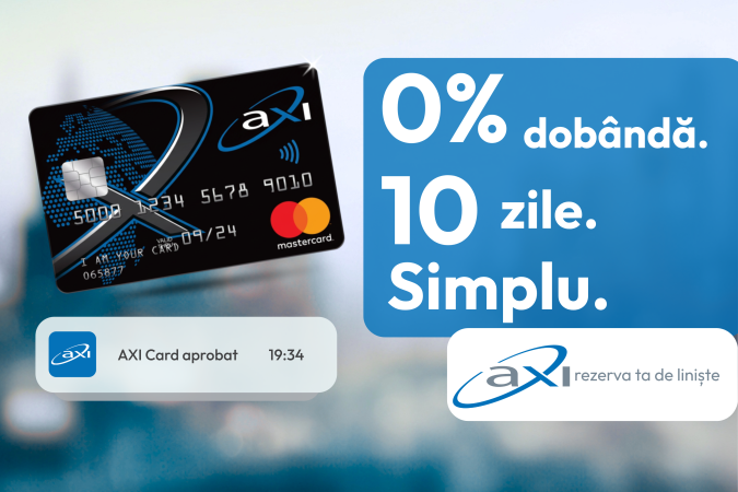 0% dobândă. 10 zile. Simplu.
