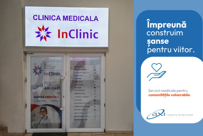 AXI Finance și Fundația Inovații Sociale Regina Maria: acces la servicii medicale pentru comunitățile vulnerabile